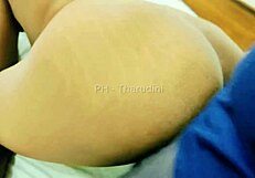 Slutty big tits girlfriend of Indian wife gets fucked hard at work