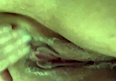 blonde bbw wife spreads fat pussy lips and masturbates solo