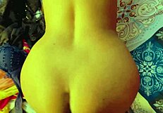 Teasing friend's young Indian housewife sneaks in for secret pounding