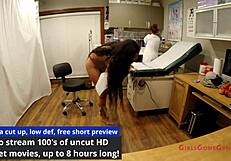 i need a second opinion on angel santana's shaved pussy spread wide.