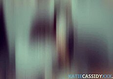 Katie cassidy gia rouge lick huge tits pussy with toys girlfriend style.