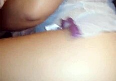 Colombian Bride Babe in Robe Offers Big Tits Ass for Homemade Fetish Pounding