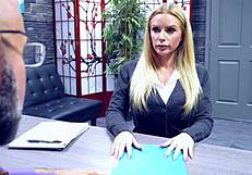 Office Slut Rims Boss Ass Swallows Huge Cum Mouthful