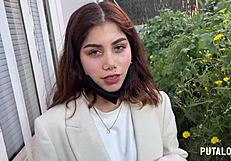 hot latina marina gold caught sucking cock on street then fucked doggystyle