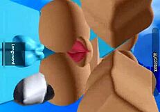 damn her tight pussy wrecked by huge cock cum explosion