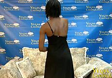 Damn this thin ass ebony milf takes deep anal pov with bondage orgasm closeup