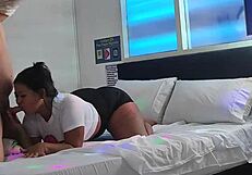 Unfaithful Mature Licks Nephew’s Ass in Bent Over Doggystyle Deepthroat Homemade!