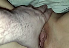 WOW, CUCKOLD HUSBAND BRINGS FRIEND TO LICK MY SHAVED PUSSY CLEAN BEFORE BED!