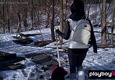 Petite Latina Jessica Burciaga Strips Lingerie Off Big Natural Tits