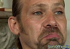 Ginger taboo teen 18+ screams as old cock destroys her tight asshole doggystyle