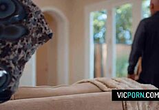 Naughty Wives Ashley Fires Aiden Ashley Swap Husbands for Group Doggystyle Pounding