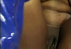 ebony ass contrasts pink pussy in hardcore ride