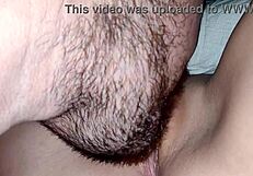 WOW, CUCKOLD HUSBAND BRINGS FRIEND TO LICK MY SHAVED PUSSY CLEAN BEFORE BED!