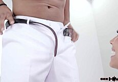 Thug Arnez's sloppy rimjob worship from Camila Cortez drives me wild