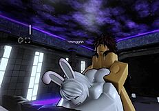 breeding cute bunny ladyboy's tight hole