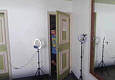 Young chubby Brazilian's huge pussy milks every drop from his cock