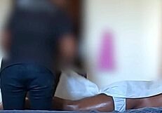 Massage Mishap Sparks Intense Handjob Part 2