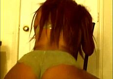 sexy dancing in the mirror in my undies and bra feels so teasing