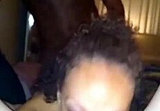 Petite Slut Punished Bent Over by Big Black Cock in Sloppy Deepthroat