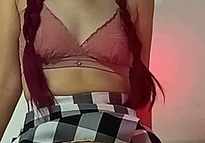 i rip stockings cum twice in teacher's tight married pussy