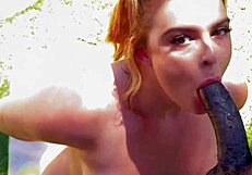 Naughty Bombshell Ivy Mayhem Seduces Pool Guy Ray Black Huge BBC While Hubby Away