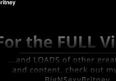 i'm introducing big sexy britney, your new blowjob queen