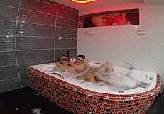 single venezuelan mom devours foreign bareback cock in medellin jacuzzi