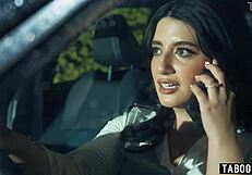 thick bbw sarah arabic and karla lane share boss cock at work