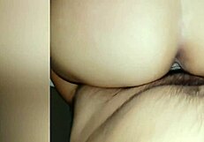 Damn this cheating wife loves moaning loud while getting pounded part 1!