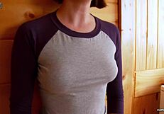 addie juniper pretty babe tight thong panties pussy closeup lingerie hd