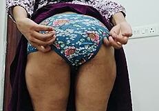 College Girl Fingers Shaved Pussy Hard With Huge Eggplant Till Creamy Orgasm