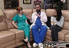 Ditria Rose Freshman Mandatory Hitachi Vibrator Orgasm POV Behind Scenes Roleplay Gloves Humiliation Moaning