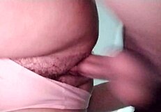 my bull rough fucks me while cuck waits outside then creampies too