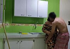 STEPSON FUCKS SLUTTY STEPMOM HARD WHILE STEPDAD SLEEPS NEXT DOOR CRAVING CREAMPIE