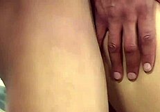 threesome with hot asian mommy in fishnets, who's riding next?