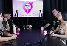 she started in porn collabbed sold handjobs family struggled but parents joined - teh angel sheer red lingerie swingers