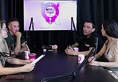 she started in porn collabbed sold handjobs family struggled but parents joined - teh angel sheer red lingerie swingers