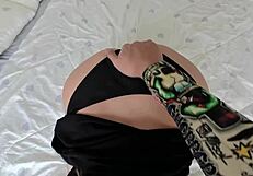 Big Ass Asian Milf Rides Small Dick Till She Cums