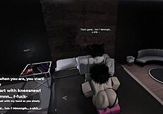 hey slut, bend that cute ass over in roblox and take my cock deep?