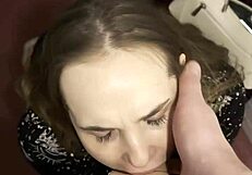 wanna see her suck off first nightclub guy she meets outdoors?