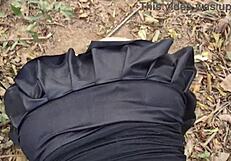 hot married slut fucks stranger hard in park outdoors!