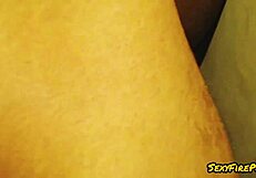 horny asian begs continue fucking her tight shaved pussy missionary