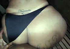 sauna heat rises with ebony bbw and big black cock