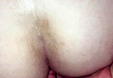 cheating blonde's tight ass wrecked in brutal anal pounding session