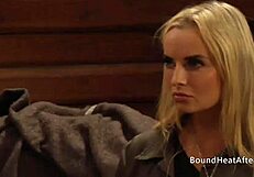 busty pale slave gets teased and pleasured by her horny mistress