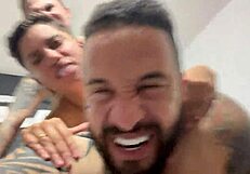 deep thrusts hit ass and hairy pussy till we cum together