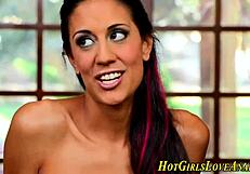 latina lesbo craves that first box-eating thrill