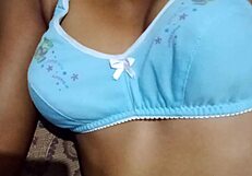 married japanese housewife at home gets her amazing big boobs groped softly