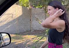 i picked up this hottie nd drove her home but fucked her right on highway doggystyle