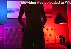 wanna see this sexy shadow dancer strip her tight curves?